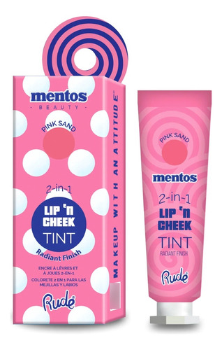 Tinta 2 En 1: Labial Y Rubor Mentos X Rude Cosmetics