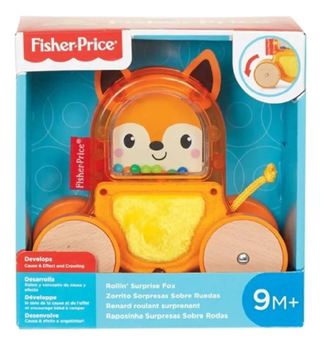 Brinquedo Raposinha Surpresa Sobre Rodas Fisher Price Gml82