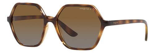 Vogue Eyewear Mujer Gafas De Sol Dark Havana Frame, Polar Br