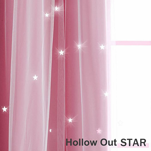 ~ Cortinas Blackout For Niños Dormitorio 132*214 Cm 1 Panel