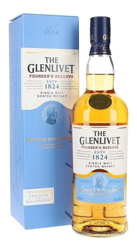 Estuche Whisky The Glenlivet Founders Reserve X750cc 