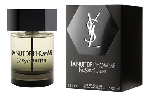 La Nuit De L Homme 100ml Edt Silk Perfumes Original