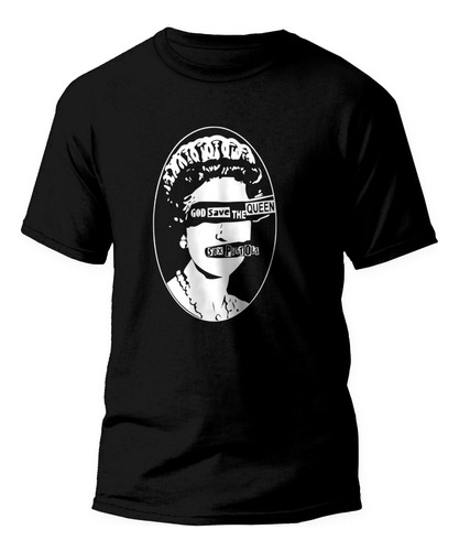 Playera De Rock Sex Pistols God Save The Queen Punk