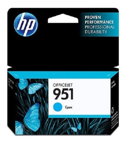 Cartucho Hp 951 Cyan Original (cn050al) (b)