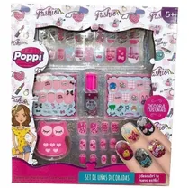 Comprar Set De Uñas Decoradas Infantil Para Nenas Completo - Poppi !
