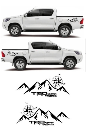 Stickers Toyota Hilux Montañas Trd