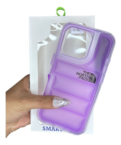 Funda Case The North Face Mate Para Iphone 2 En 1 Morado Iphone 11 Pro Max