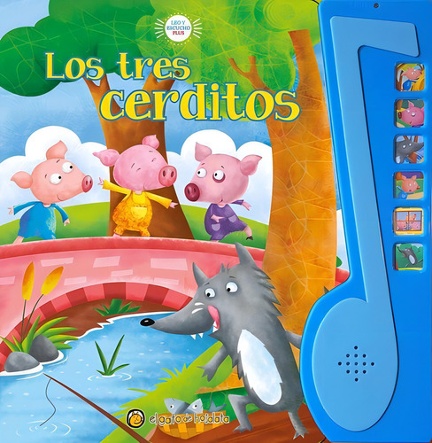 Tres Cerditos, Los, de Anónimo. Editorial El Gato de Hojalata en español