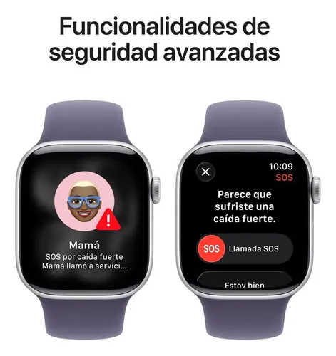 Apple Watch Series 11 GPS Cellular Caixa prateada de alumínio 42