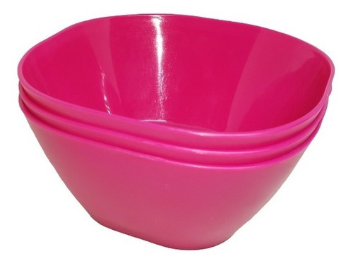 Tazón De Colores Bowl De Plastico 445ml