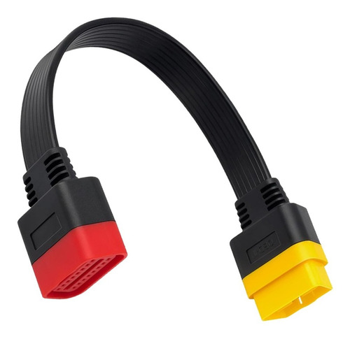 Cable Extensión Obd2 16 Pines Para Escaner Automotriz 36cm