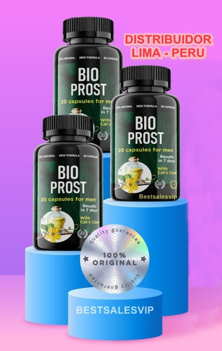 Bio Prost Importado 03 + Gel Bioprost Producto 100% Original