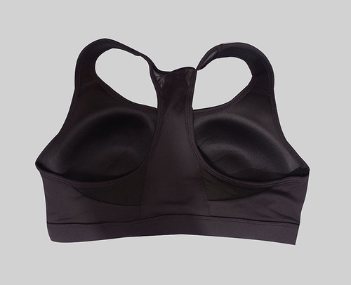Yevo Bra Push Up Negro Para Deporte Tela Respirable Mujer
