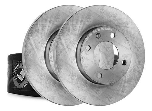 Discos De Freno Brake Pak  Para Audi 80