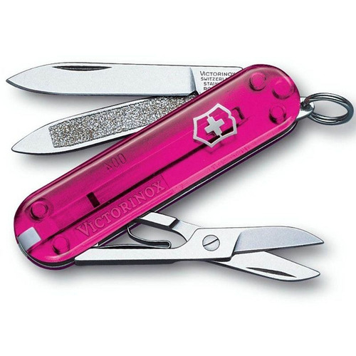 Canivete Victorinox Classic 7 F Pink Translucido 0.6203.t5