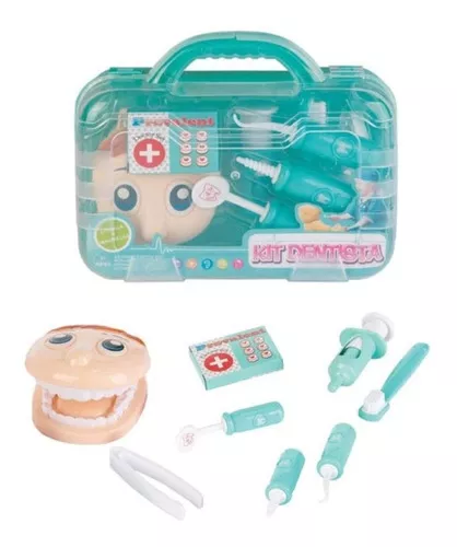 O meu 1º Kit de Dentista, Brinquedo Educativo para Crianças +5 anos
