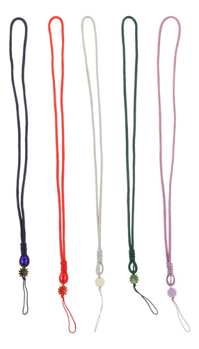 Correas Anticaída Para Teléfono Móvil Pearl Lanyard, 5 Unida