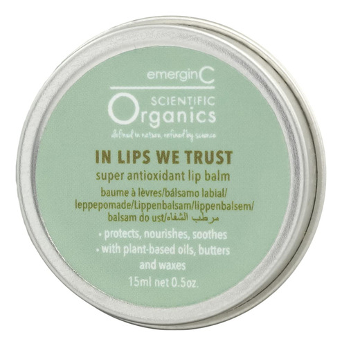 Emerginc Scientific Organics In Lips We Trust Tubo De Balsam