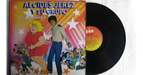 Vinyl Vinilo Lp Acetato La Gordita Alcides Jerez Y Su Grupo