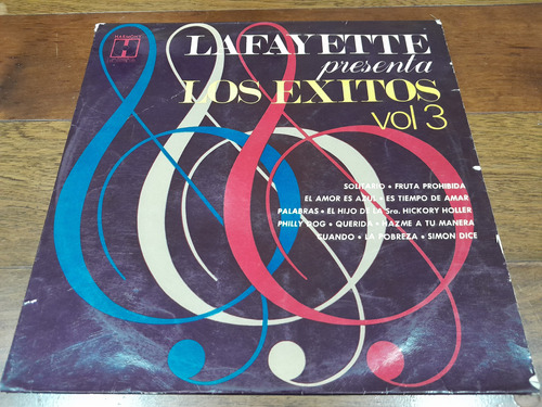 Vinilo - Lafayette - Presenta Los Éxitos Vol. 3 - 1968