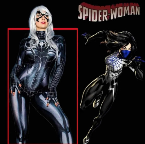 Traje Disfraz Spiderwoman Venom Spiderman