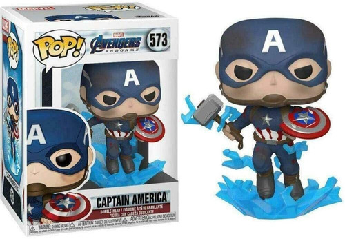 Marvel Avengers Endgame Capitán América Worthy Funko Pop