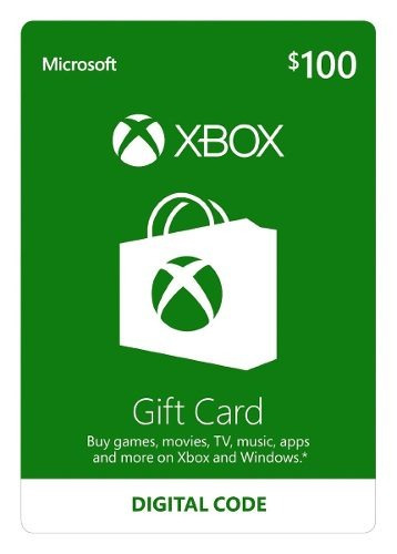 Tarjeta Digital Usd 100 Xbox Live Gift Card Usa Chapox Codes