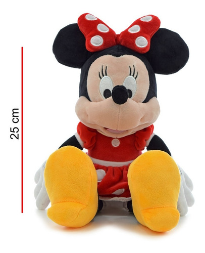 Imagen 1 de 5 de Peluche Minnie 35cm. Original Phi Phi Toys