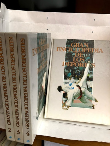 Libro Gran Enciclopedia De Los Deportes ( 4 Tomos), De Vv. Aa.., Vol. 1, 2 3 Y 4. Editorial Cultural, Tapa Dura En Español
