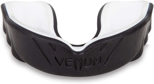 Venum Protector Bucal Gel Moldeable Boxeo Mma Con Estuche Color Negro/ Blanco Sabor Sin sabor