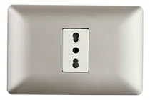 Comprar Enchufe Simple 2p+t 10\u002F16a 220v Color Champagne