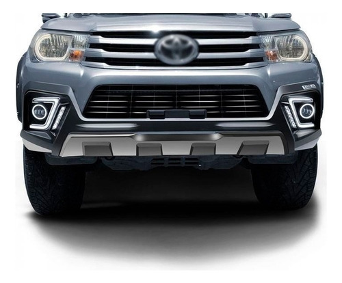 Front Bumper Toyota Hilux 2017-2018 Con Luz Drl Airdesign