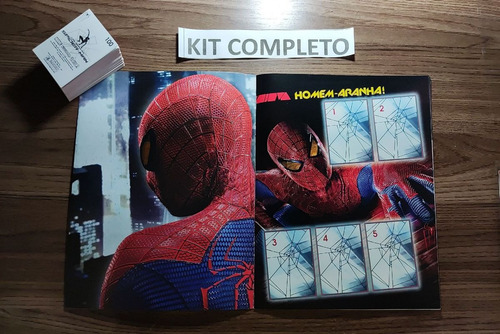 Álbum De Figurinhas O Espetacular Homem-aranha Comp. P Colar (Usado)