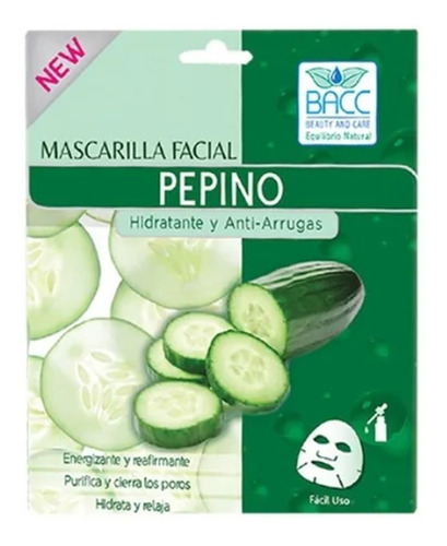 Mascarilla Pepino Hidratante 