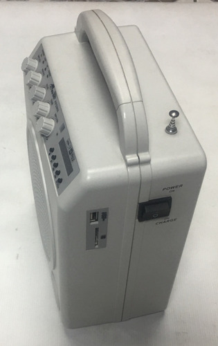 Bafle Portatil Bateria Microfono Inalambrico Mp3 Bluetooth Guia Turismo Profesional