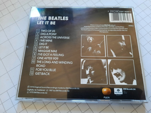 The Beatles - Let It Be / Cd