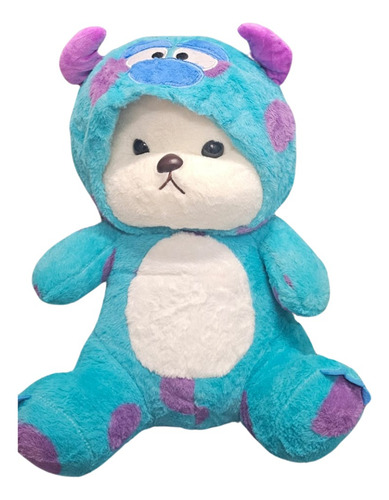Peluche Con Manta 50cm Importados 3 En 1 Varios Personajes Gris