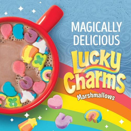 Imagen 2 de 3 de Swiss Miss Marshmallow Lucky Charms 260g Chocolate Importado