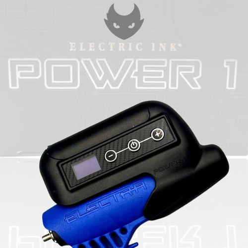 Fonte Sem Fio Electric Ink Power One + Bateria E Carregador Cor Preto