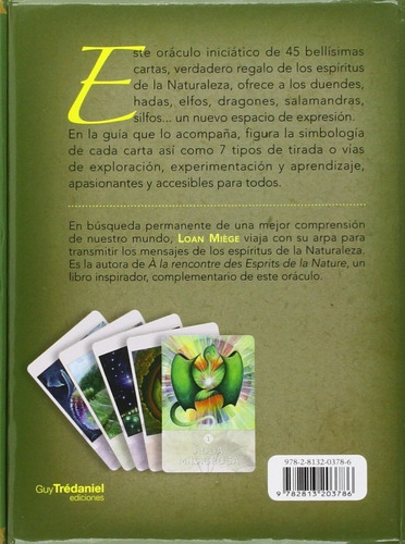 Oráculo De Los Espíritus De La Naturaleza (45 Cartas)- Miège