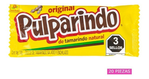 Dulce De Tamarindo Dulces De La Rosa Pulparindo Caja De 280g