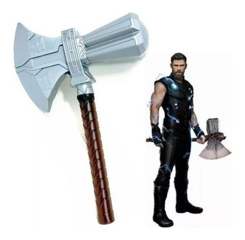 Imagen 2 de 9 de Hacha De Thor Avengers 40x25cm Raganarok Marvel Vengadores