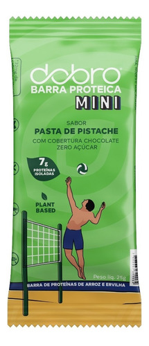 Barra Proteica Dobro Mini Pasta De Pistache 25g