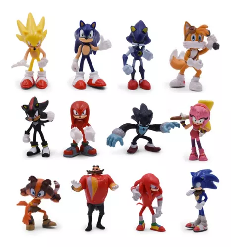 Boneco Sonic 20 Anos Bonecos Figuras Acao