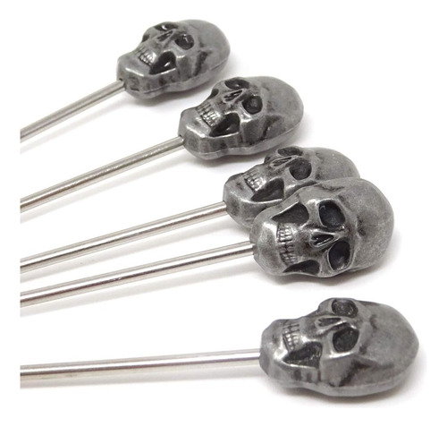 Palillos De Coctel Honbay De Acero Inoxidable, 5 Piezas, ...