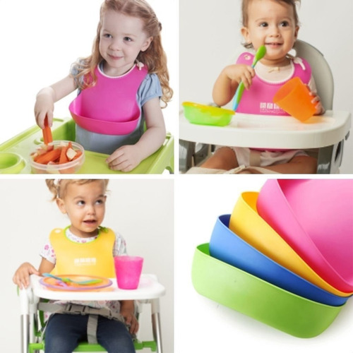 Babero De Silicona Con Bolsillo Baby Innovation