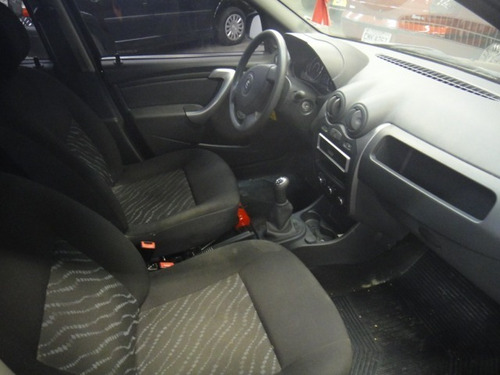 Renault Logan Expression 1.0 16v Hi-flex Completo 2011 Preto