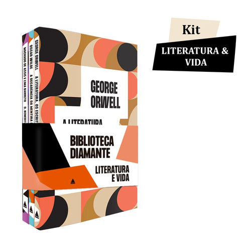 Kit Biblioteca Diamante - Literatura e vida, de de Assis, Machado. Editora Nova Fronteira Participações S/A, capa mole em português, 2021