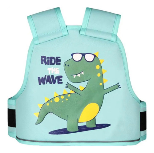 Cinturón De Seguridad De Moto Para Niños Color Verde Agua