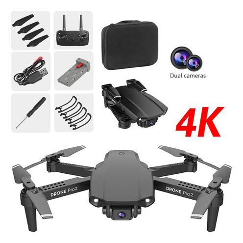 Mini Dron E99 Pro 2 Double Camera Mando A Distancia 4k